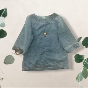 Martha Stewart Soft Denim Smock